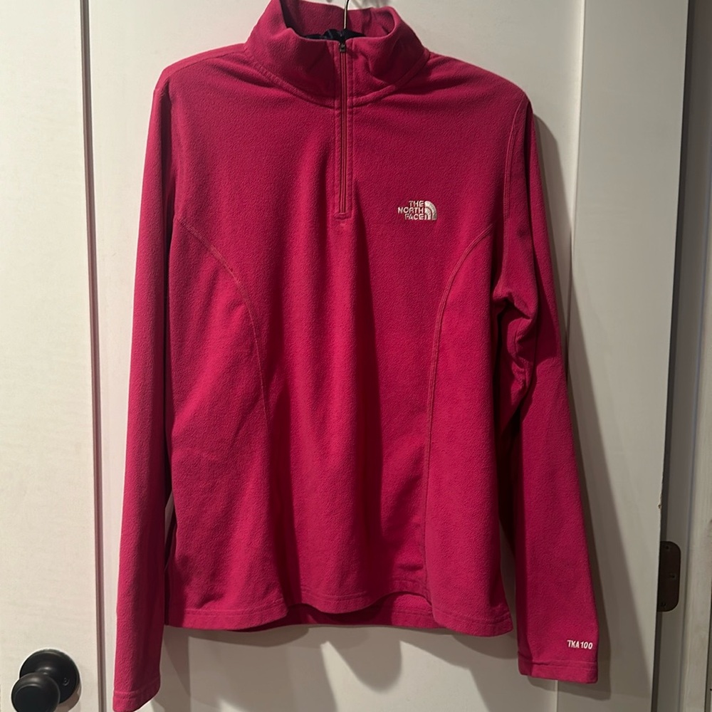 The north face pull over size large